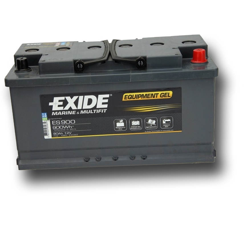 Exide GEL Batterie ES900 12V/ 80Ah (EQUIPMENT GEL)