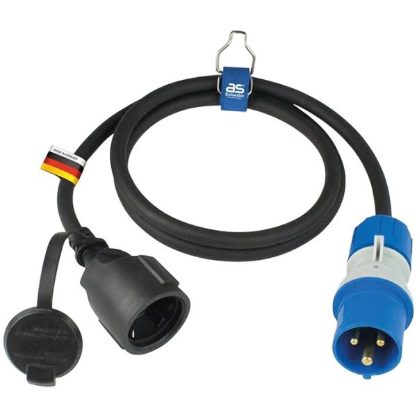 Adaptérový kabel CEE/Schuko, 1,5 m