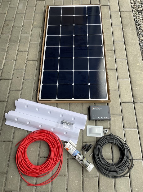 Solární sada  110 Wp / 12 V  řady E Power 